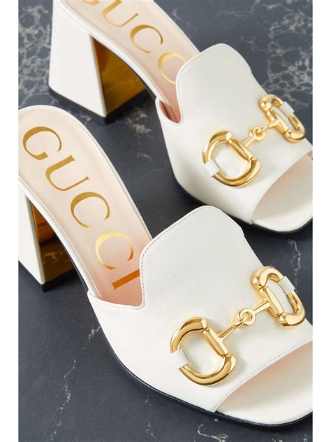 baby gucci mules|Gucci suede mules.